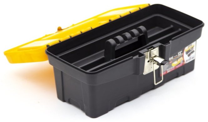 SUPER-BAG ящик с органайзером ASR-2075 32x16.5x14 см черный, желтый купить,NaN