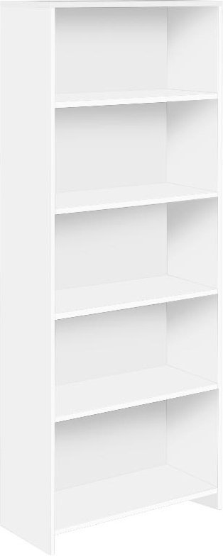 Стеллаж напольный ZETA, 80x35x200 см, белый купить,NaN