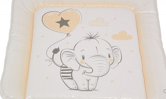 Пеленальный матрас ZETA 0002636-6, 65x65 см, бежевый