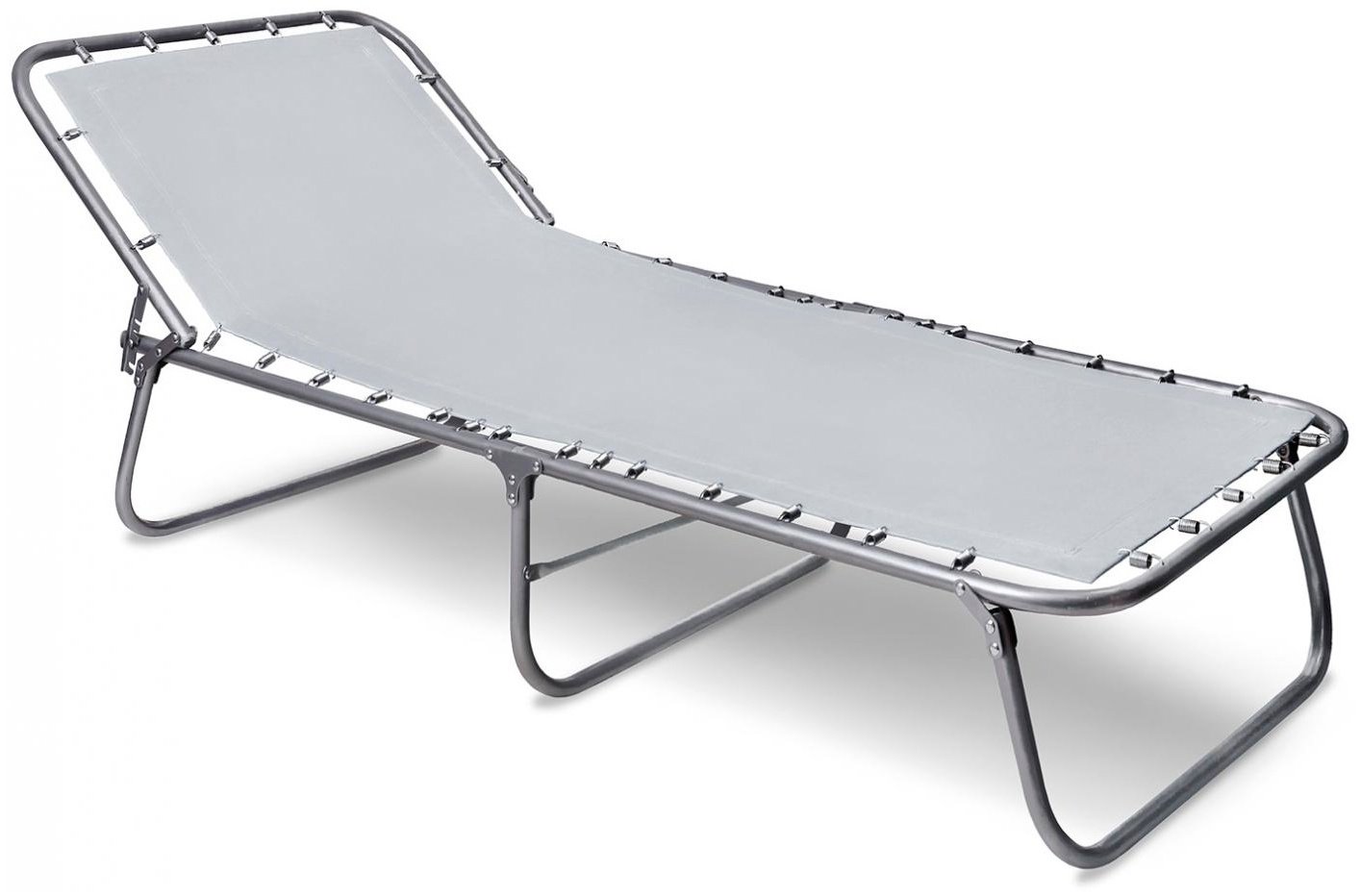 Раскладушка Nika 71.5х191.5 см , серый