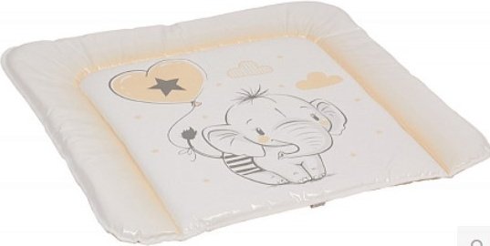 Пеленальный матрас ZETA 0002636-6, 65x65 см, бежевый