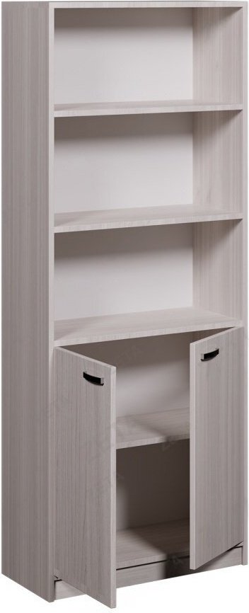 Стеллаж напольный , 80x35x200 см, бежевый купить,NaN