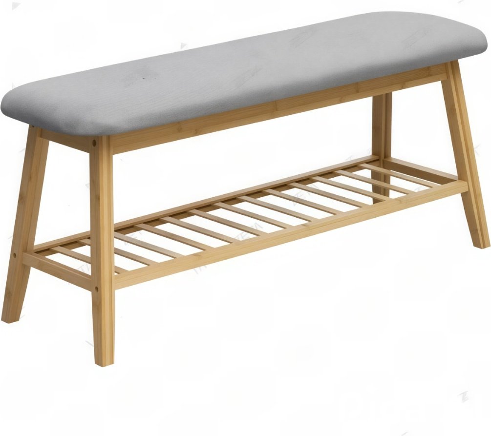 Банкетка ZETA SJ218007, 84x30x45 см, серый купить,NaN