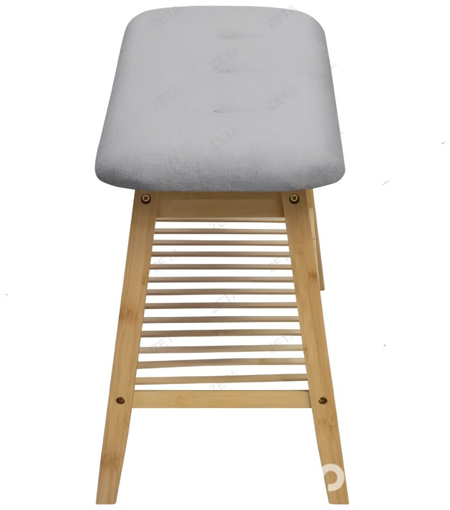 Банкетка ZETA SJ218007, 84x30x45 см, серый купить,NaN