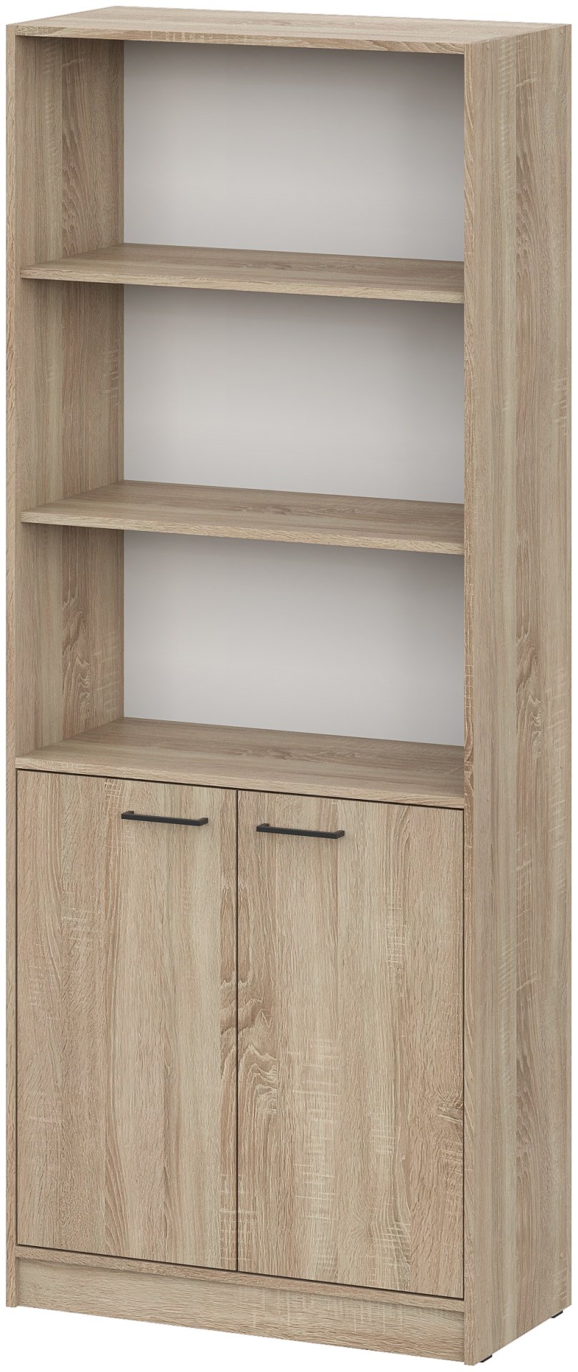 Стеллаж напольный SV, 80x35x200 см, коричневый купить,NaN