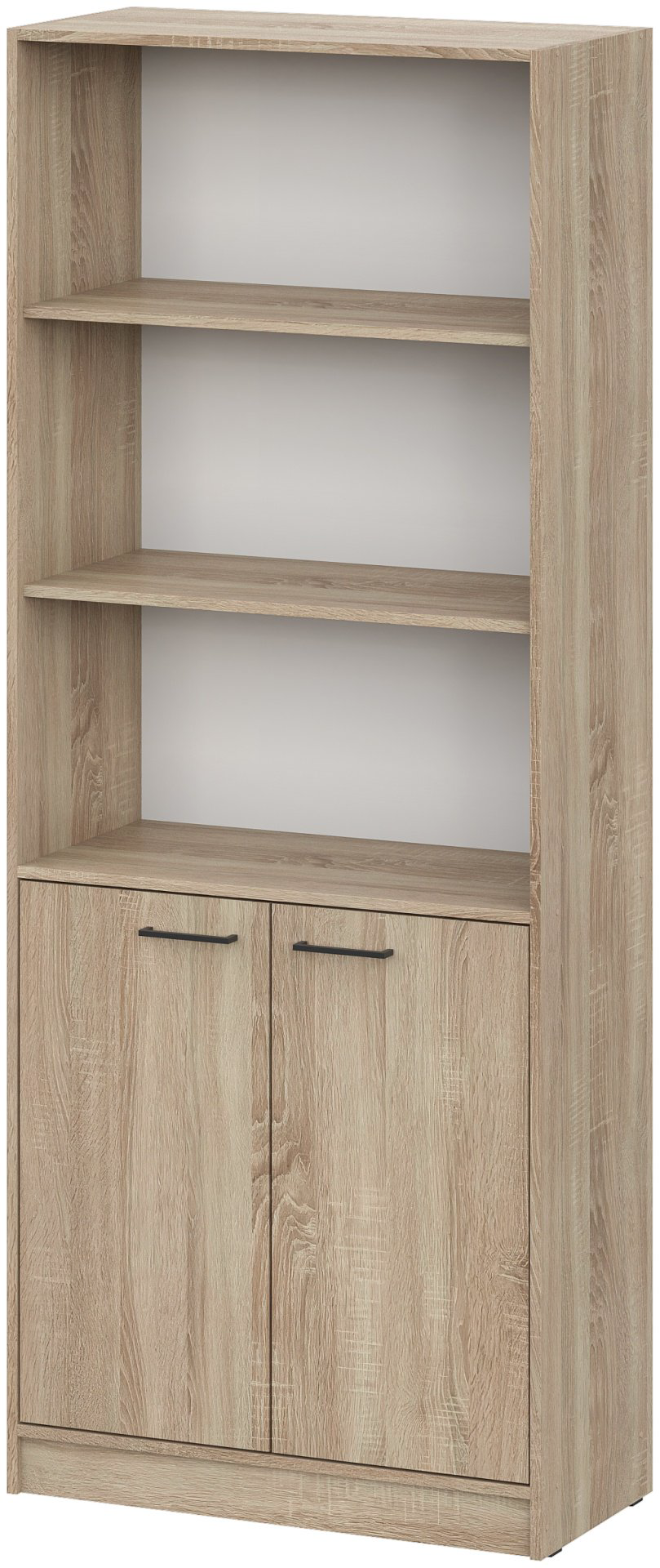 Стеллаж напольный SV, 80x35x200 см, коричневый купить,NaN