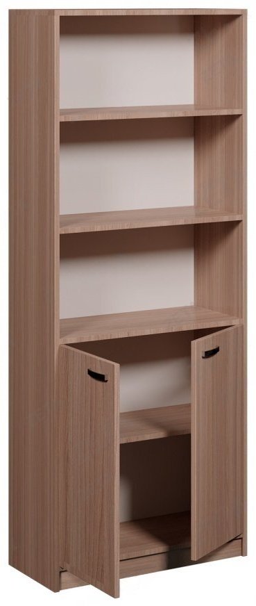 Стеллаж напольный , 80x35x200 см, коричневый купить,NaN