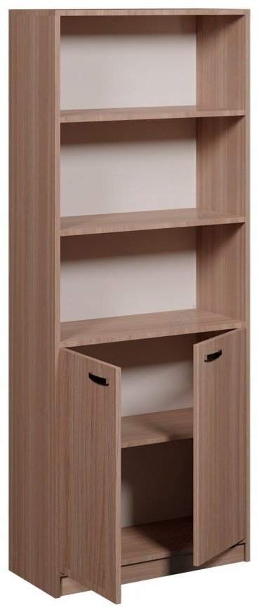 Стеллаж напольный , 80x35x200 см, коричневый купить,NaN