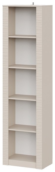 Стеллаж напольный СВ Мебель 00-00113585, 56.6x35x210 см, бежевый купить,NaN