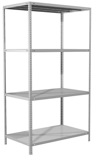 Стеллаж складской Промет 100x60x185 см, полок 4 шт купить,NaN