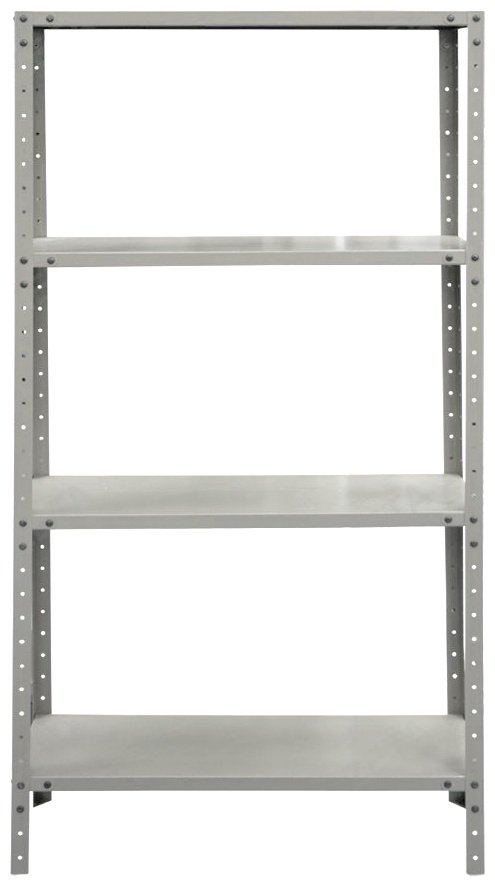 Стеллаж складской ZETA 90x40x180 см, полок 4 шт купить,NaN