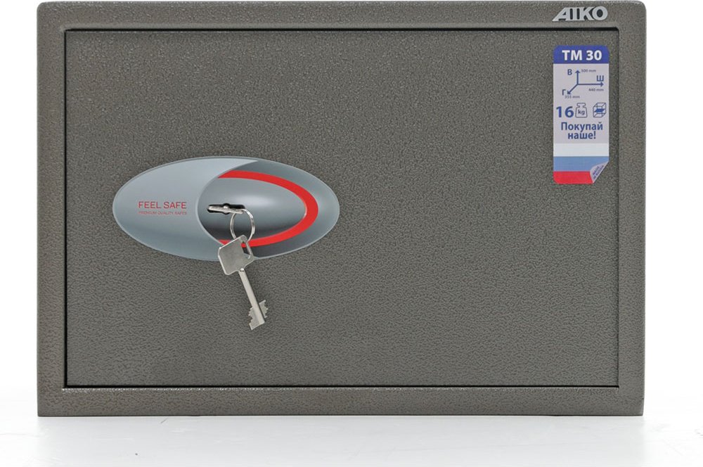 Сейф AIKO TM.30 ключевой замок (44х30х35.5 мм) купить,NaN