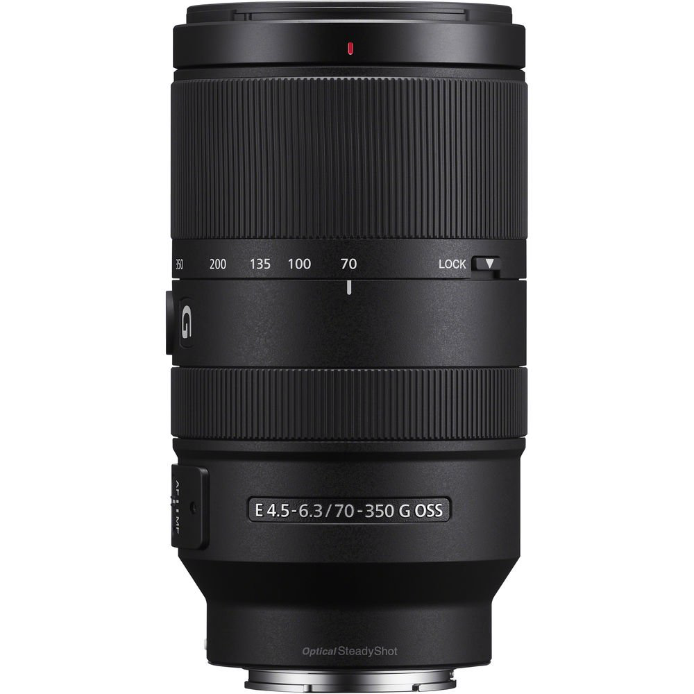Объектив Sony E 70-350mm f/4.5-6.3 G OSS SEL70350G.SYX черный купить,NaN
