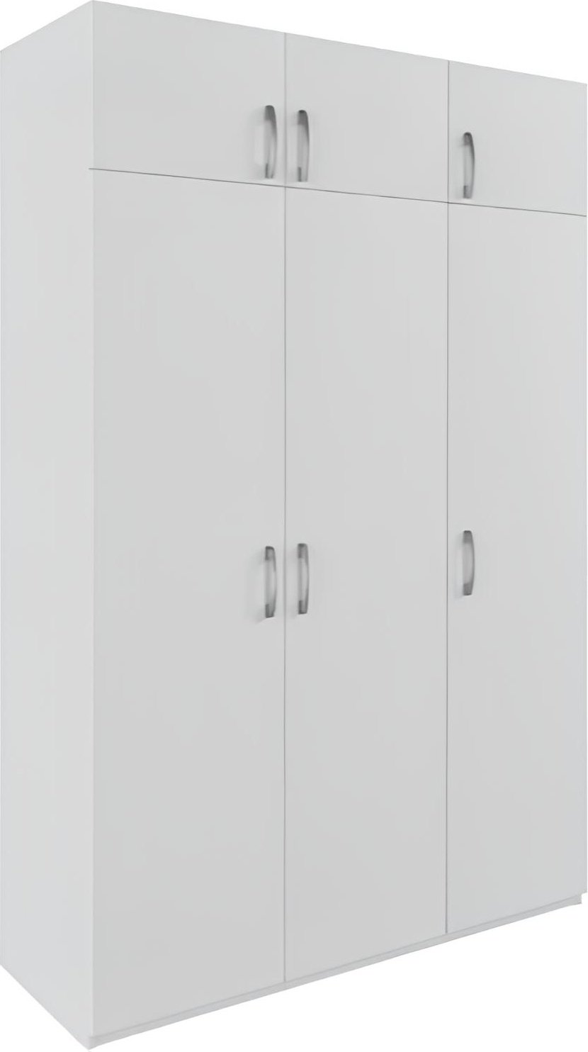 Распашной шкаф БОРОВИЧИ 94382, 151x238х52.4 см, белый купить,NaN