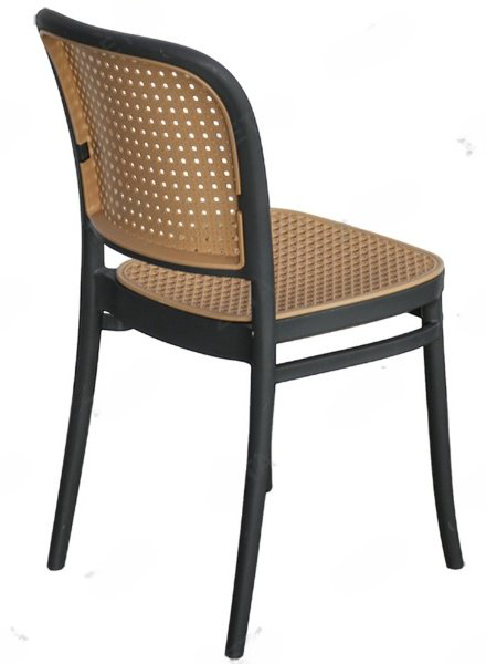 Стул ZETA THDC678, 84x40.5x41.5 см, бежевый, серый 1 шт. купить,NaN