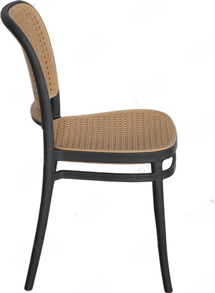 Стул ZETA THDC678, 84x40.5x41.5 см, бежевый, серый 1 шт. купить,NaN