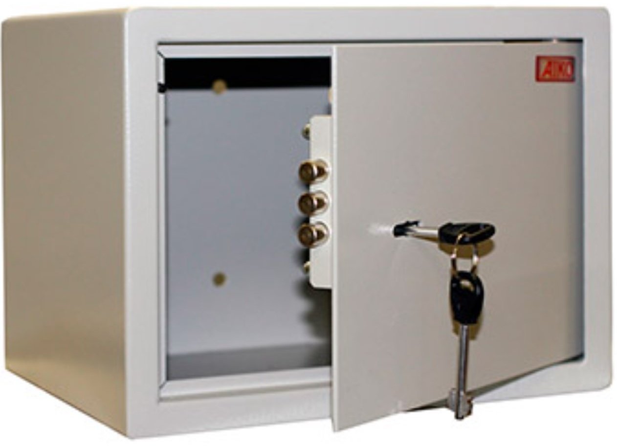 Сейф 12467040_259949720 ключевой замок (300х230х250 мм) купить,NaN