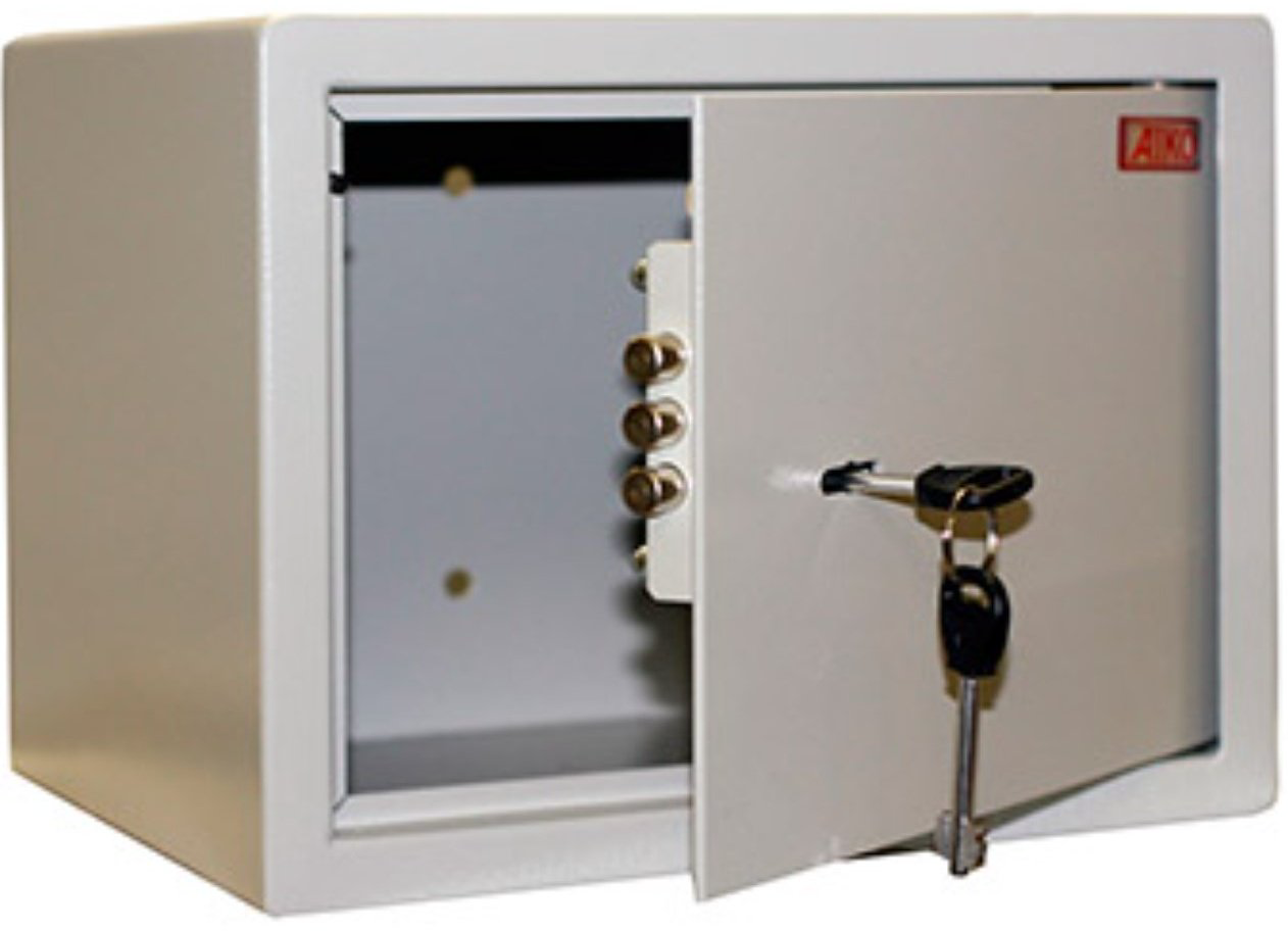 Сейф 12467040_259949720 ключевой замок (300х230х250 мм) купить,NaN