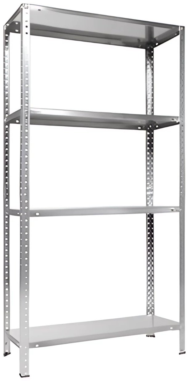 Стеллаж напольный Промет S24099033458, 75x30x145.3 см, серый купить,NaN
