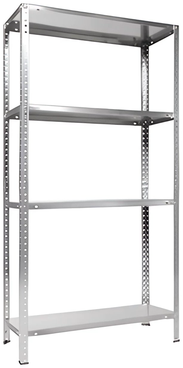 Стеллаж напольный Промет S24099033458, 75x30x145.3 см, серый купить,NaN