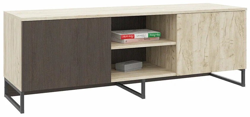 ТВ-тумба напольная Дайтон ТТ-01 428, 155x52x45 см, коричневый купить,NaN