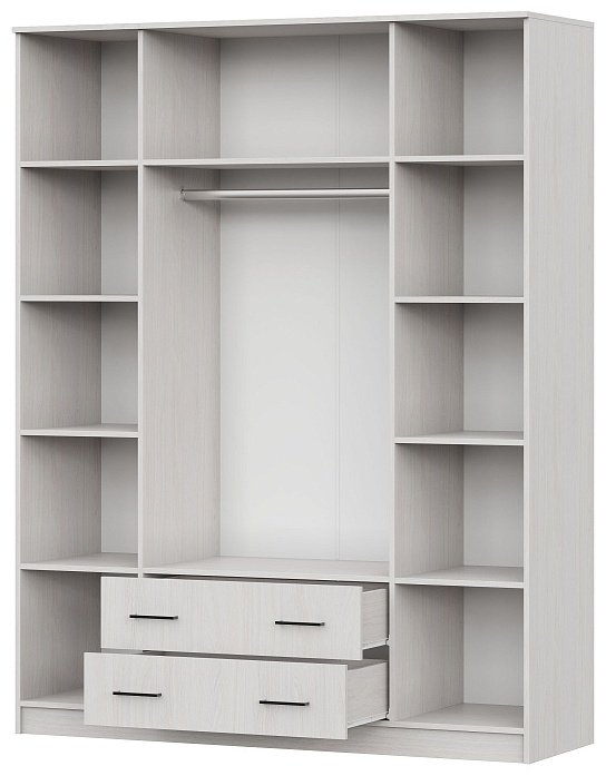 Распашной шкаф SV ШК 1, 160.1x205х52 см, бежевый купить,NaN