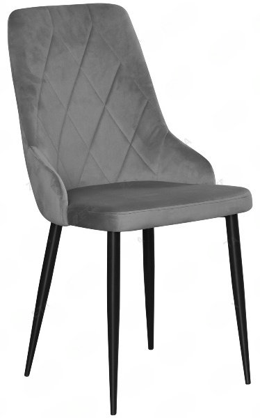 Стул ZETA RC-24сер, 95x41x45 см, серый 1 шт. купить,NaN