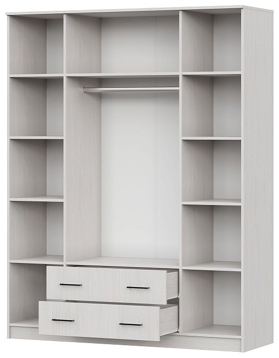 Распашной шкаф ШК 1, 160.1x205х52 см, бежевый купить,NaN