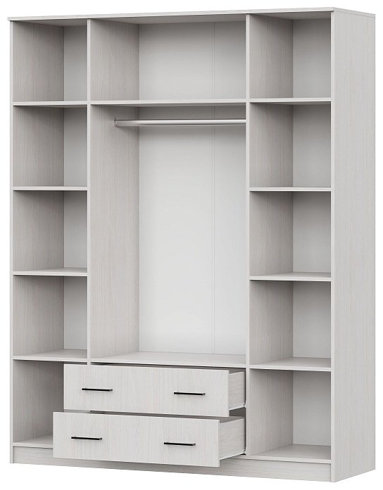 Распашной шкаф ШК 1, 160.1x205х52 см, бежевый купить,NaN