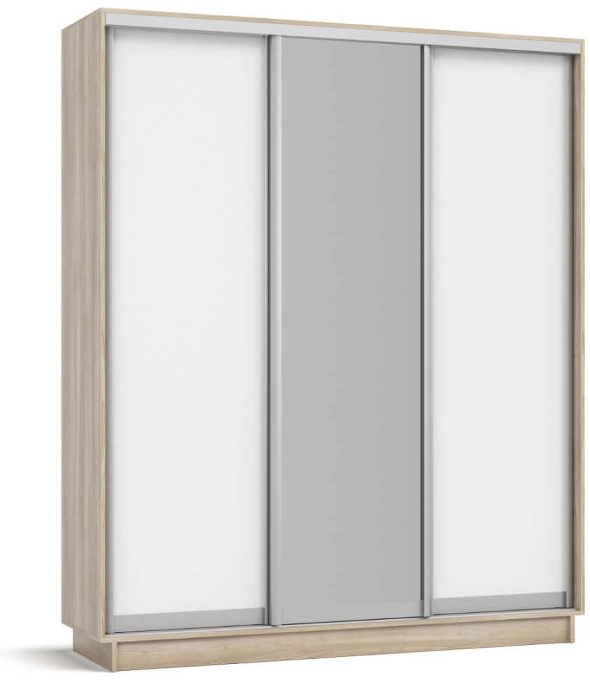Шкаф-купе Рим-180, 77x224х60 см, коричневый купить,NaN