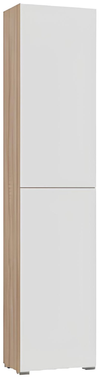 Шкаф-пенал Элегия Элегант, 45x200х31 см, белый купить,NaN