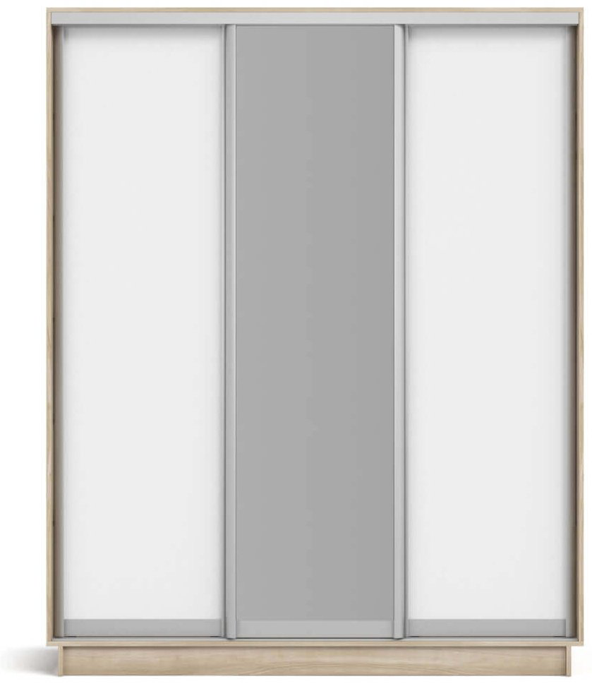 Шкаф-купе Рим-180, 77x224х60 см, коричневый купить,NaN