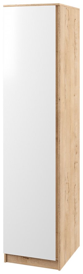 Распашной шкаф МФ Система Марли, 48x210х57.4 см, белый купить,NaN