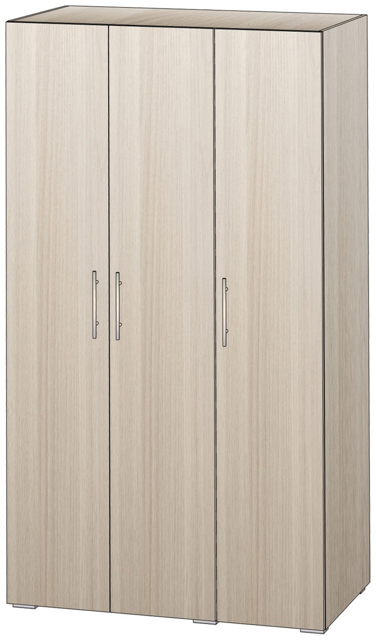 Распашной шкаф Элегия Блюз, 126x222.4х60 см, бежевый купить,NaN