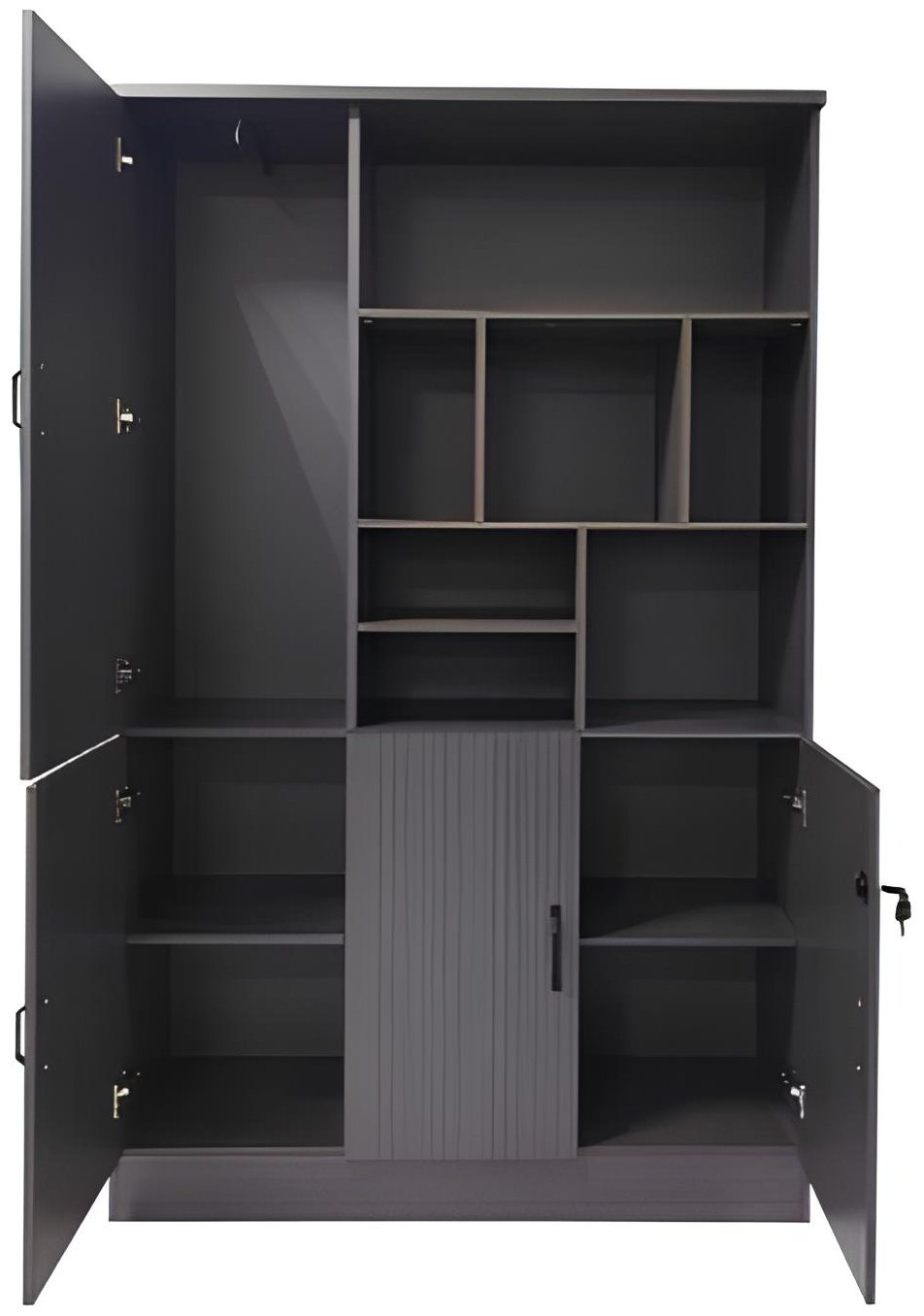 Шкаф для документов ZETA YFL003-40-3, 120х40х200 см купить,NaN
