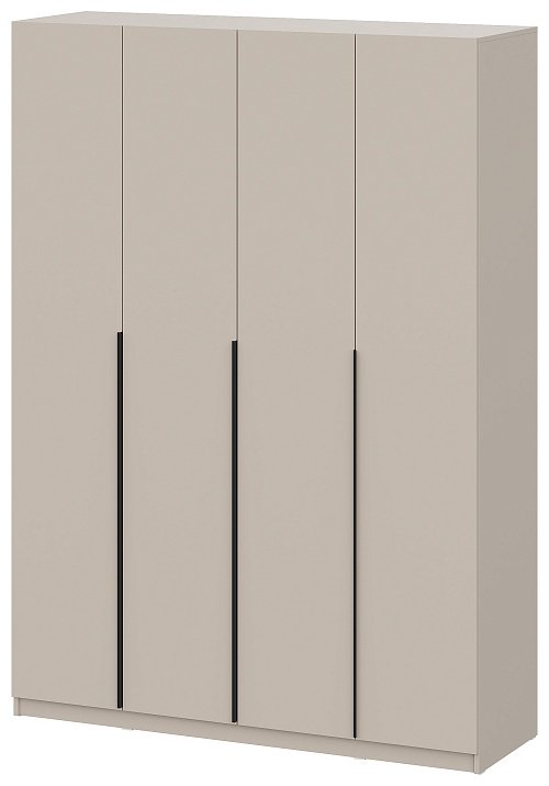 Распашной шкаф ШК 5, 160.1x221.6х50.6 см, бежевый купить,NaN