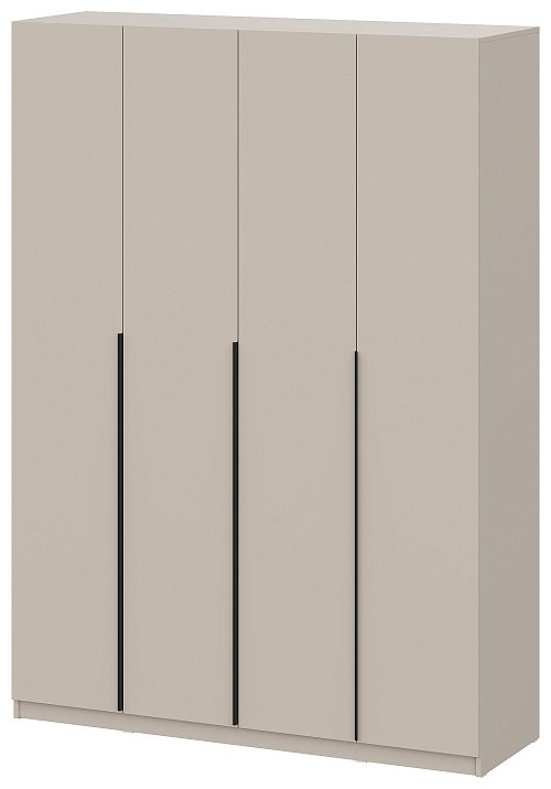 Распашной шкаф ШК 5, 160.1x221.6х50.6 см, бежевый купить,NaN
