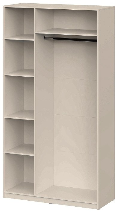 Распашной шкаф SV ШК 5, 120.1x221.6х50.6 см, бежевый купить,NaN
