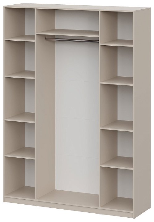 Распашной шкаф ШК 5, 160.1x221.6х50.6 см, бежевый купить,NaN