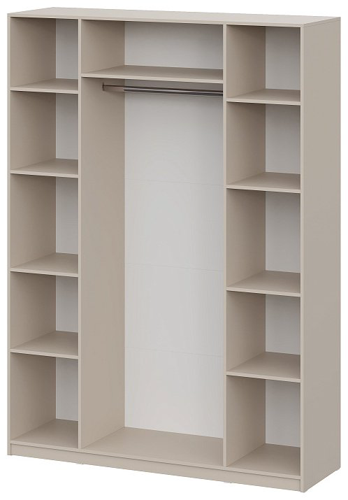 Распашной шкаф ШК 5, 160.1x221.6х50.6 см, бежевый купить,NaN