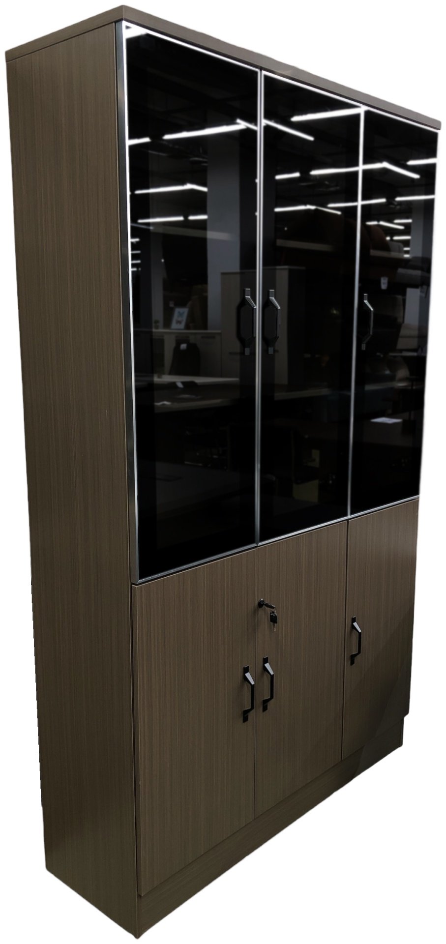 Офисный стеллаж ZETA YF006-40-3DC, 120х40х200 см купить,NaN