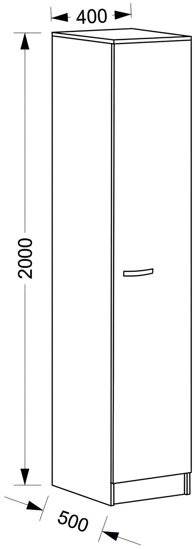 Офисный стеллаж Кул-126, 40х50х200 см купить,NaN