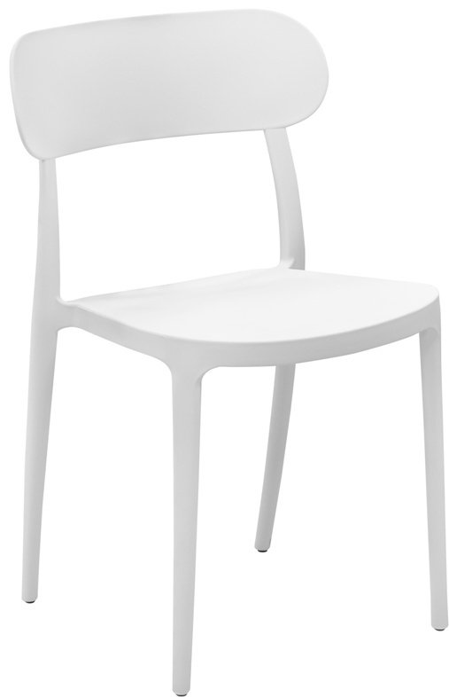 Стул ZETA PC-178_бел, 80x42x43 см, белый 1 шт. купить,NaN