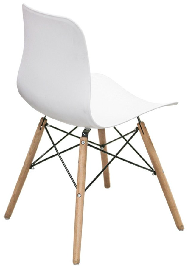 Стул ZETA Кловер, 78x44x40 см, белый купить,NaN
