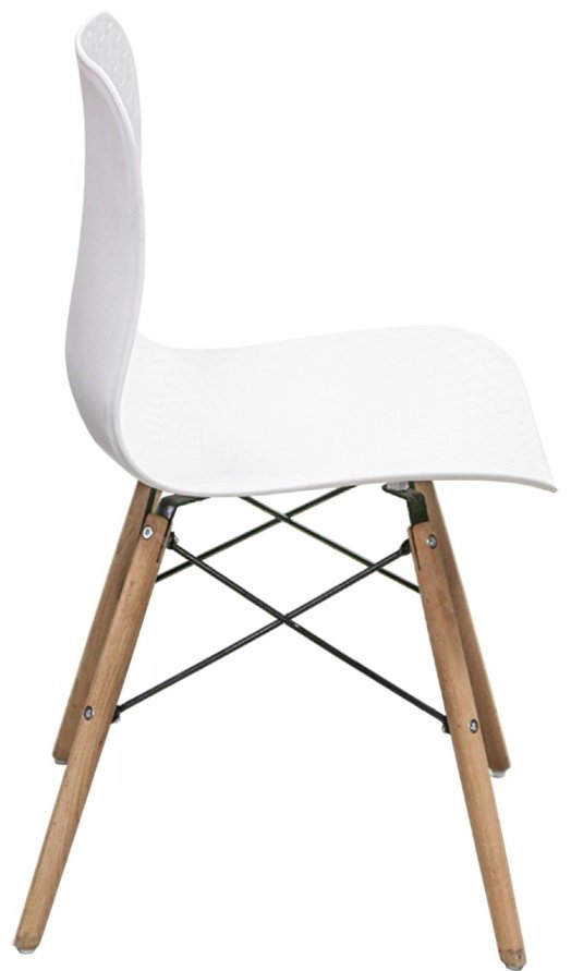 Стул ZETA Кловер, 78x44x40 см, белый купить,NaN