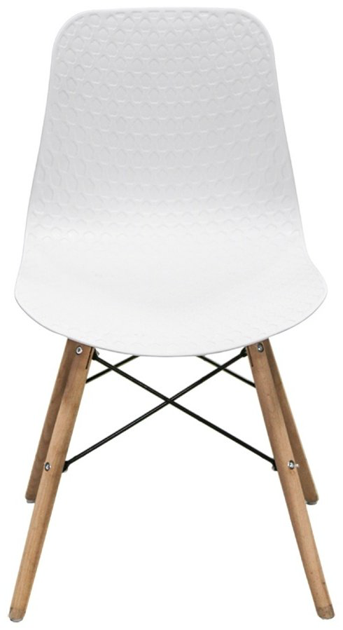 Стул ZETA Кловер, 78x44x40 см, белый купить,NaN