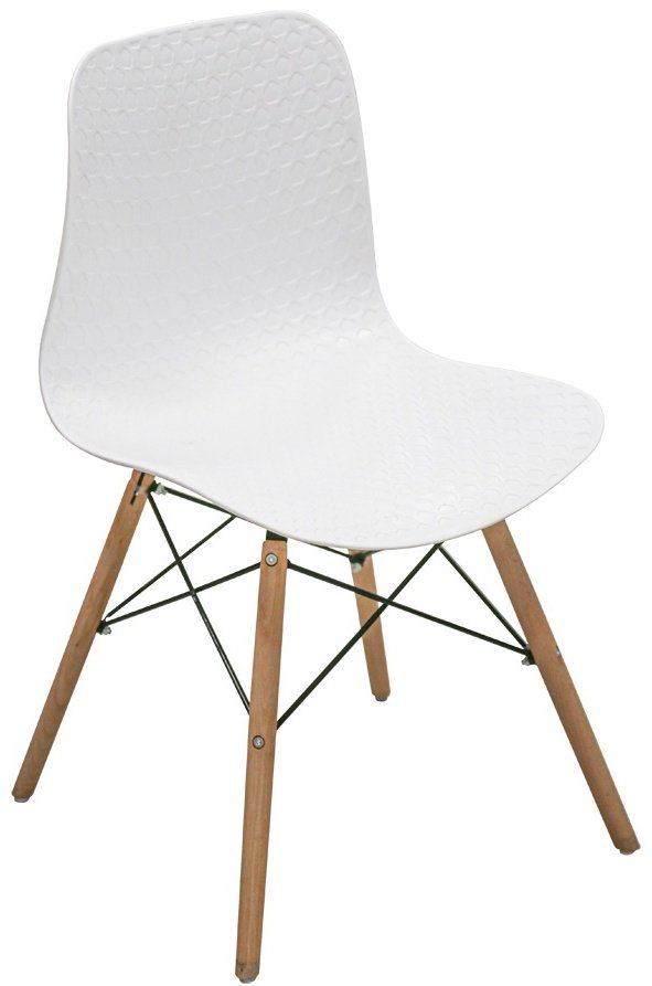 Стул ZETA Кловер, 78x44x40 см, белый купить,NaN