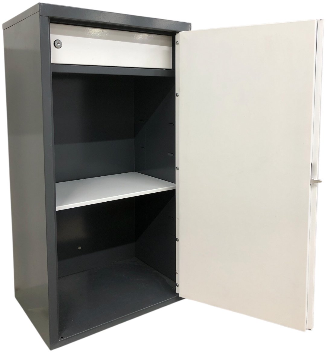 Шкаф металлический ZETA архивный 46х34х87 см купить,NaN