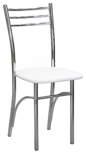 Стул Париж, 85x37x37 см, белый купить,NaN