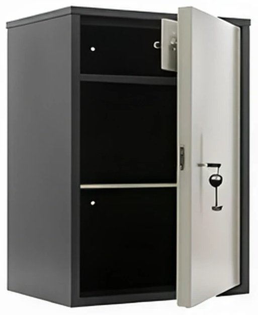 Шкаф металлический ZETA архивный 46х34х67 см купить,NaN
